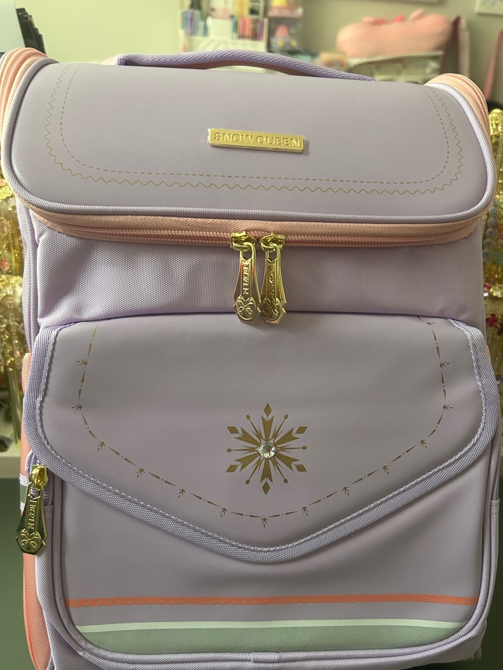 Lavender Disney Frozen Backpack